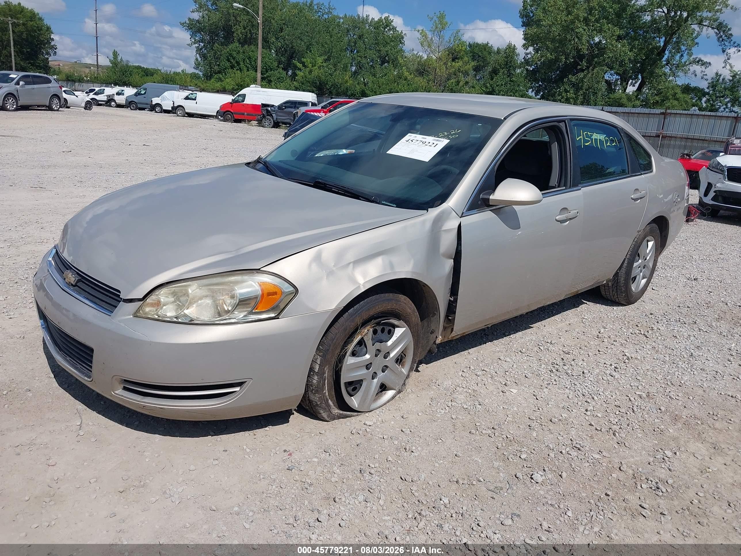 2010 Chevrolet Impala Ls Gold vin: 2G1WA5EK2A1109833