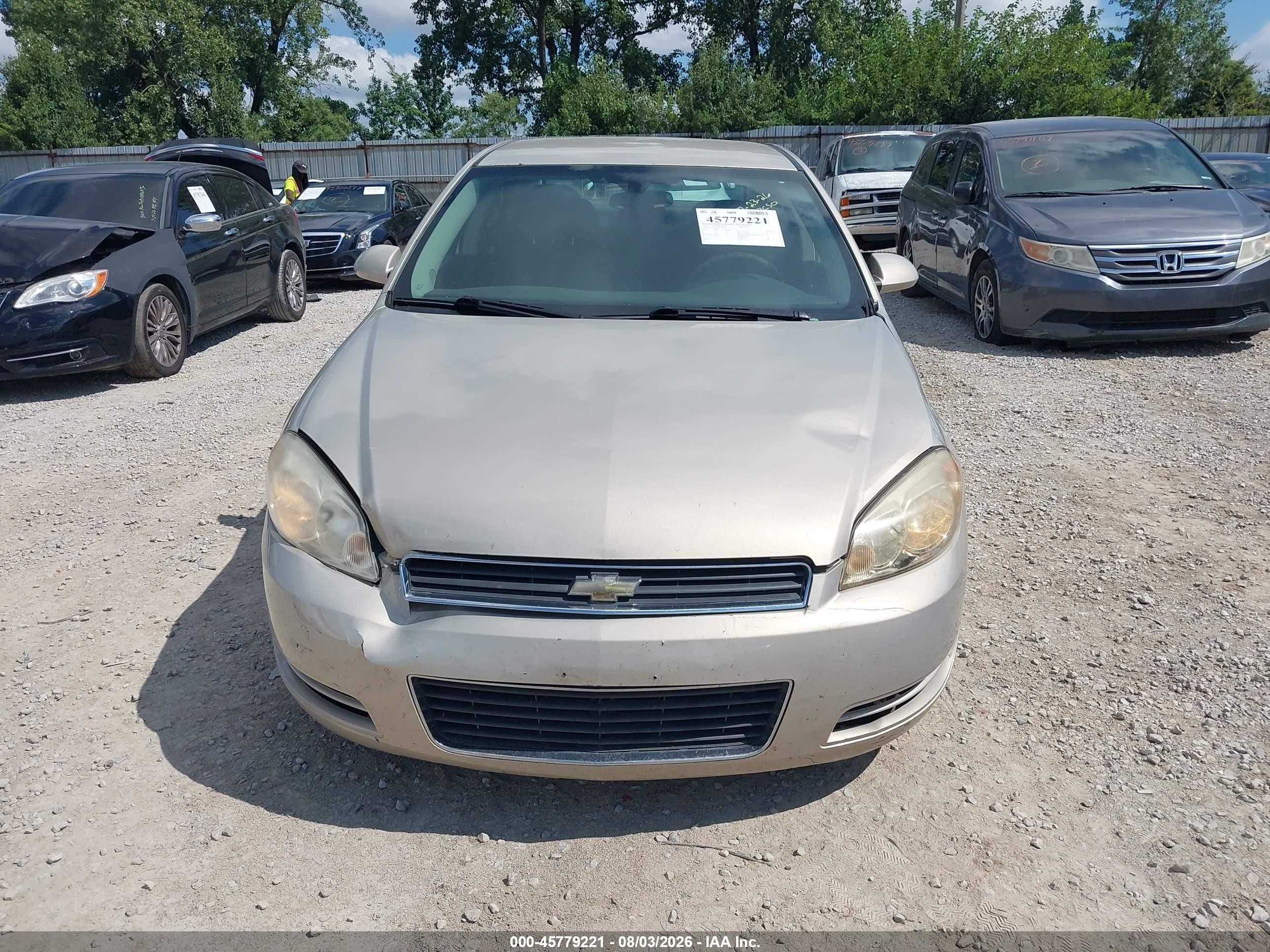 2010 Chevrolet Impala Ls Gold vin: 2G1WA5EK2A1109833