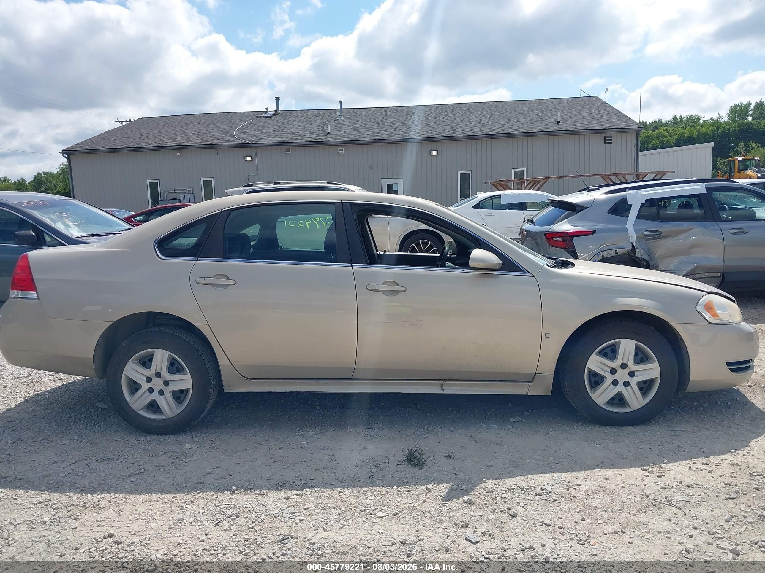 2010 Chevrolet Impala Ls Gold vin: 2G1WA5EK2A1109833