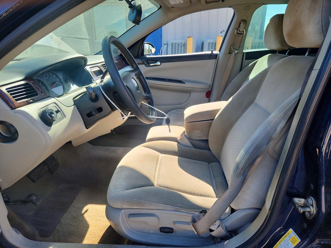 2010 Chevrolet Impala Ls Blue vin: 2G1WA5EK2A1196956