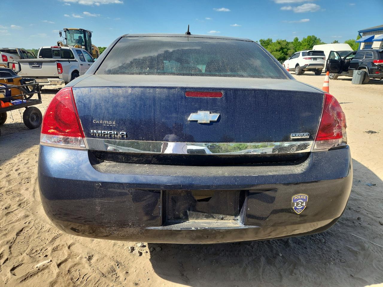 2010 Chevrolet Impala Ls Blue vin: 2G1WA5EK2A1196956