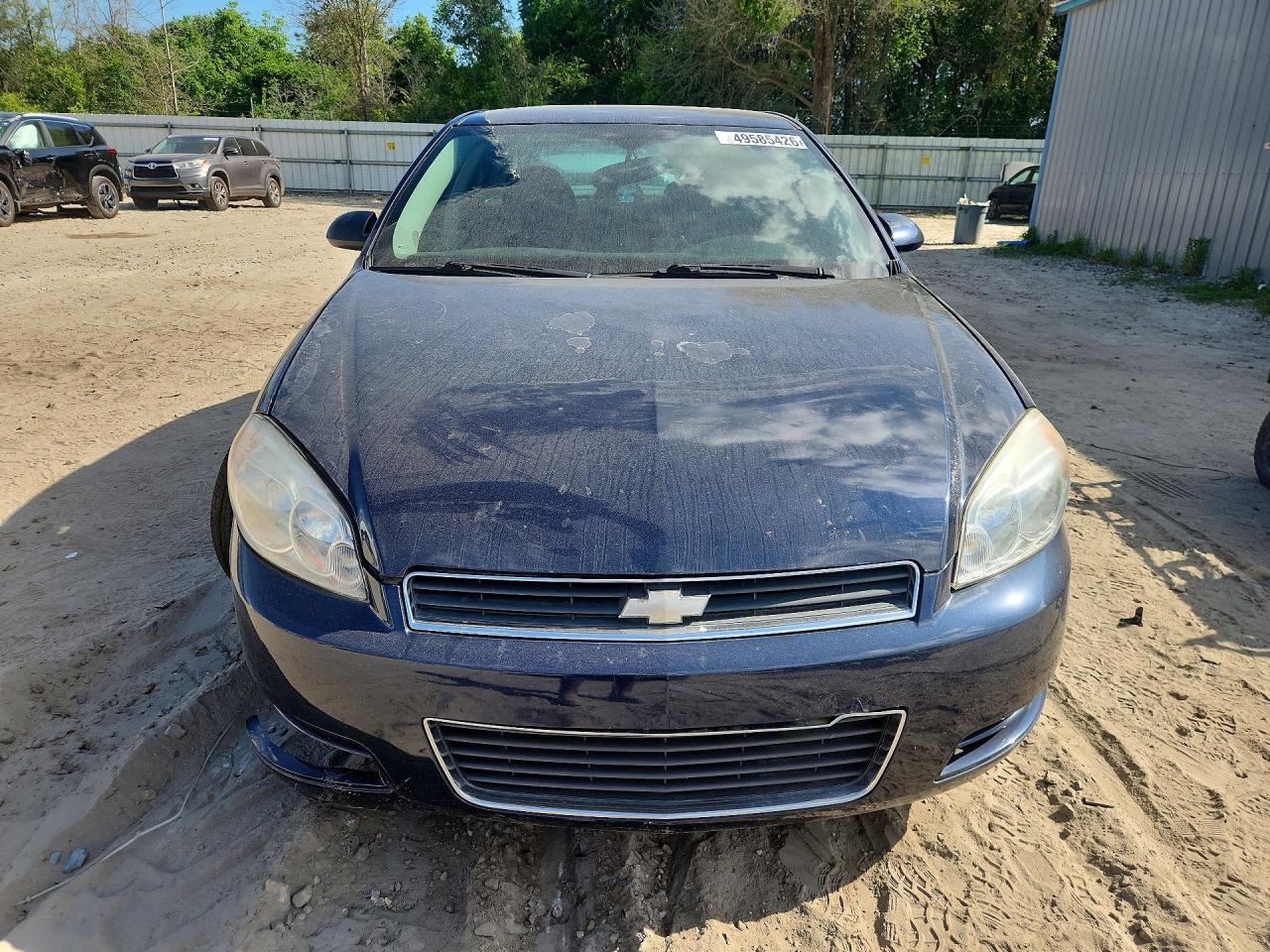 2010 Chevrolet Impala Ls Blue vin: 2G1WA5EK2A1196956