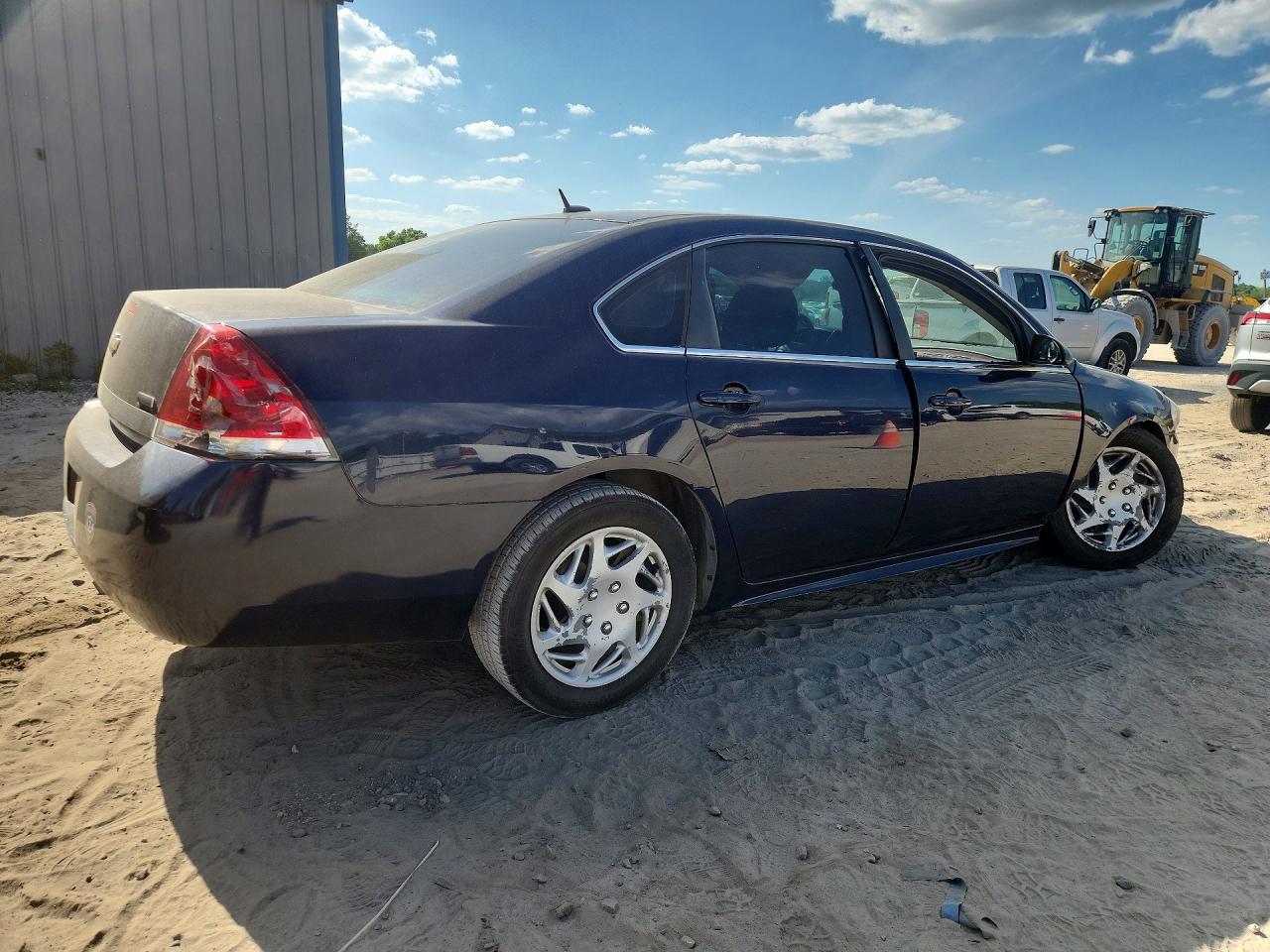 2010 Chevrolet Impala Ls Blue vin: 2G1WA5EK2A1196956