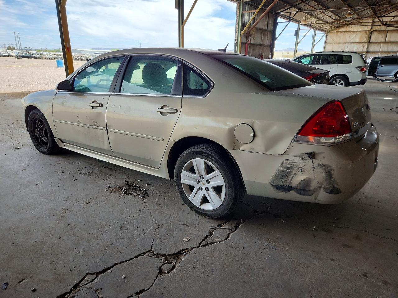 2010 Chevrolet Impala Ls Tan vin: 2G1WA5EK2A1206188