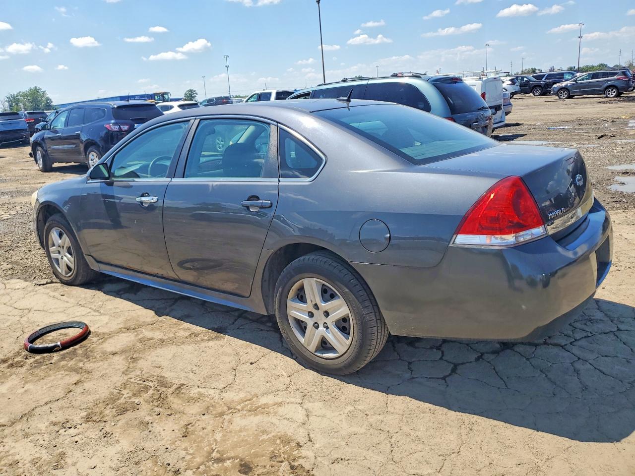 2011 Chevrolet Impala Ls Gray vin: 2G1WA5EK2B1105329