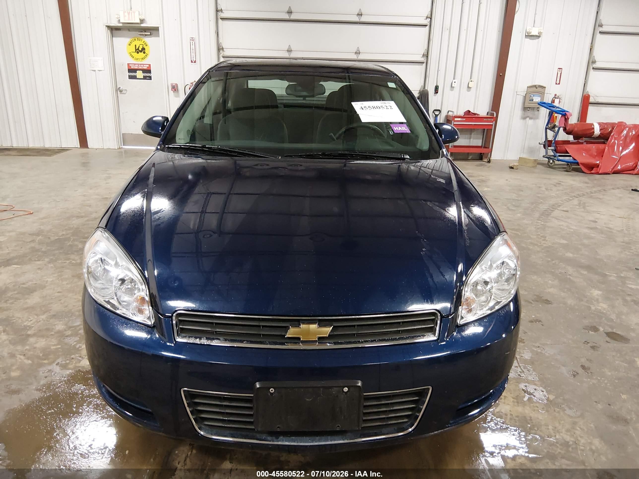 2011 Chevrolet Impala Ls Blue vin: 2G1WA5EK2B1106710