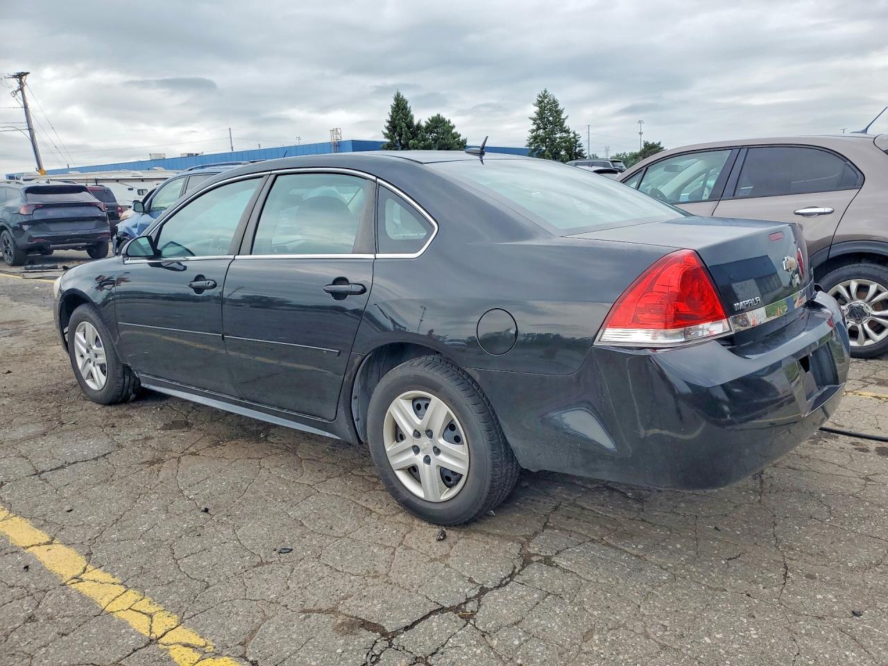 2010 Chevrolet Impala Ls Black vin: 2G1WA5EK3A1102177