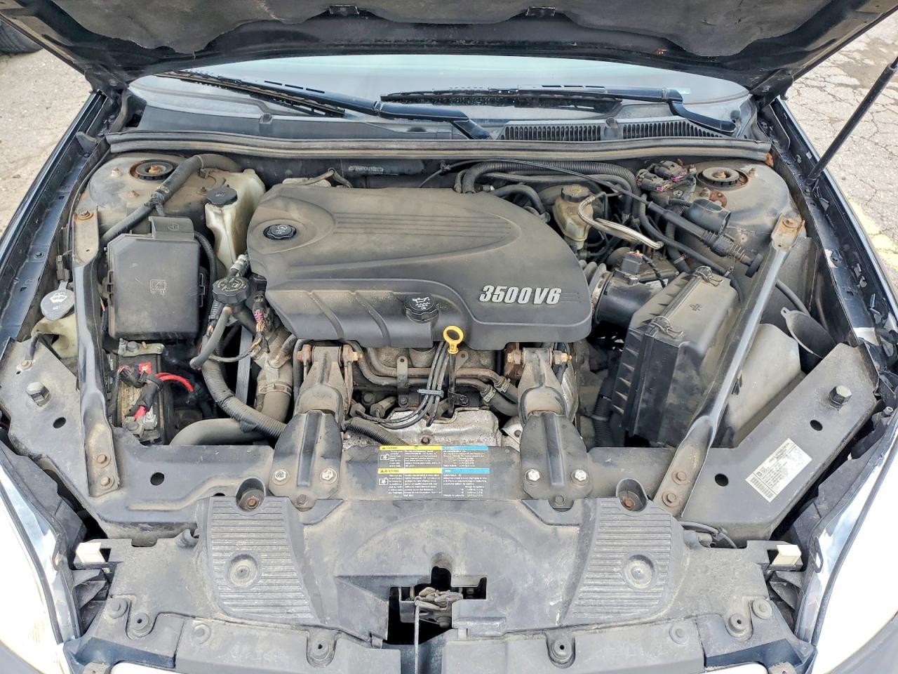 2010 Chevrolet Impala Ls Black vin: 2G1WA5EK3A1102177