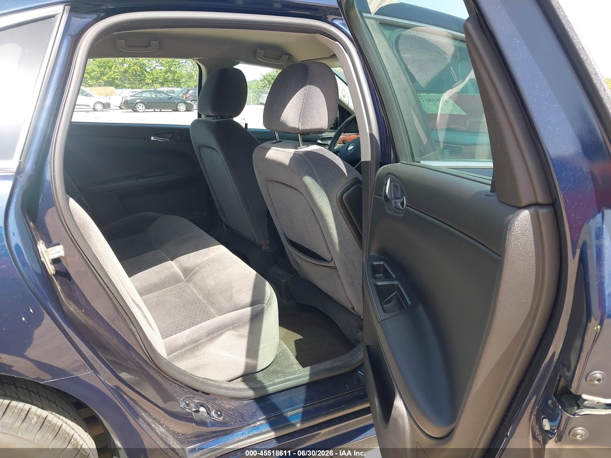 2010 Chevrolet Impala Ls Синий vin: 2G1WA5EK3A1115611