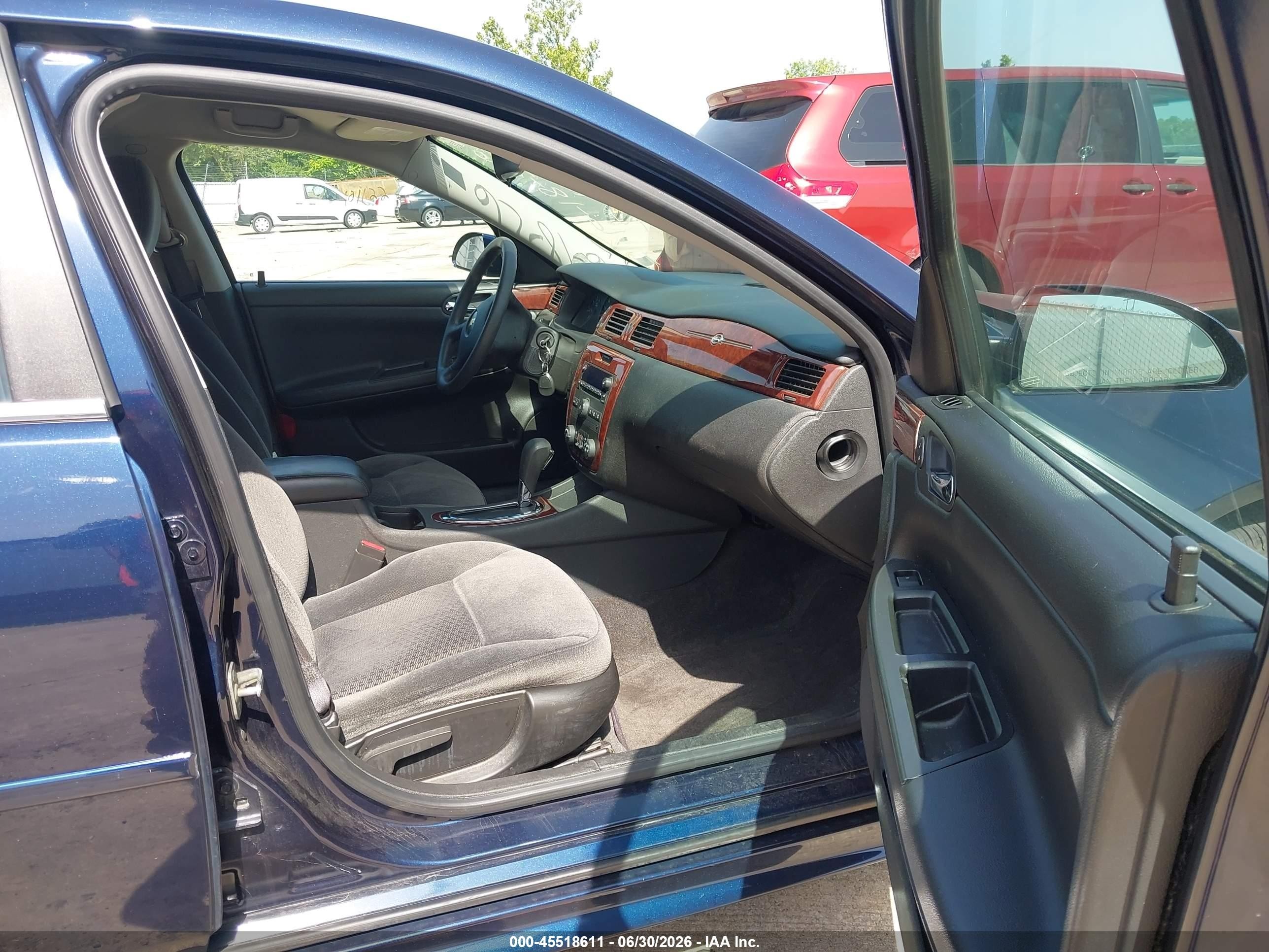 2010 Chevrolet Impala Ls Синий vin: 2G1WA5EK3A1115611