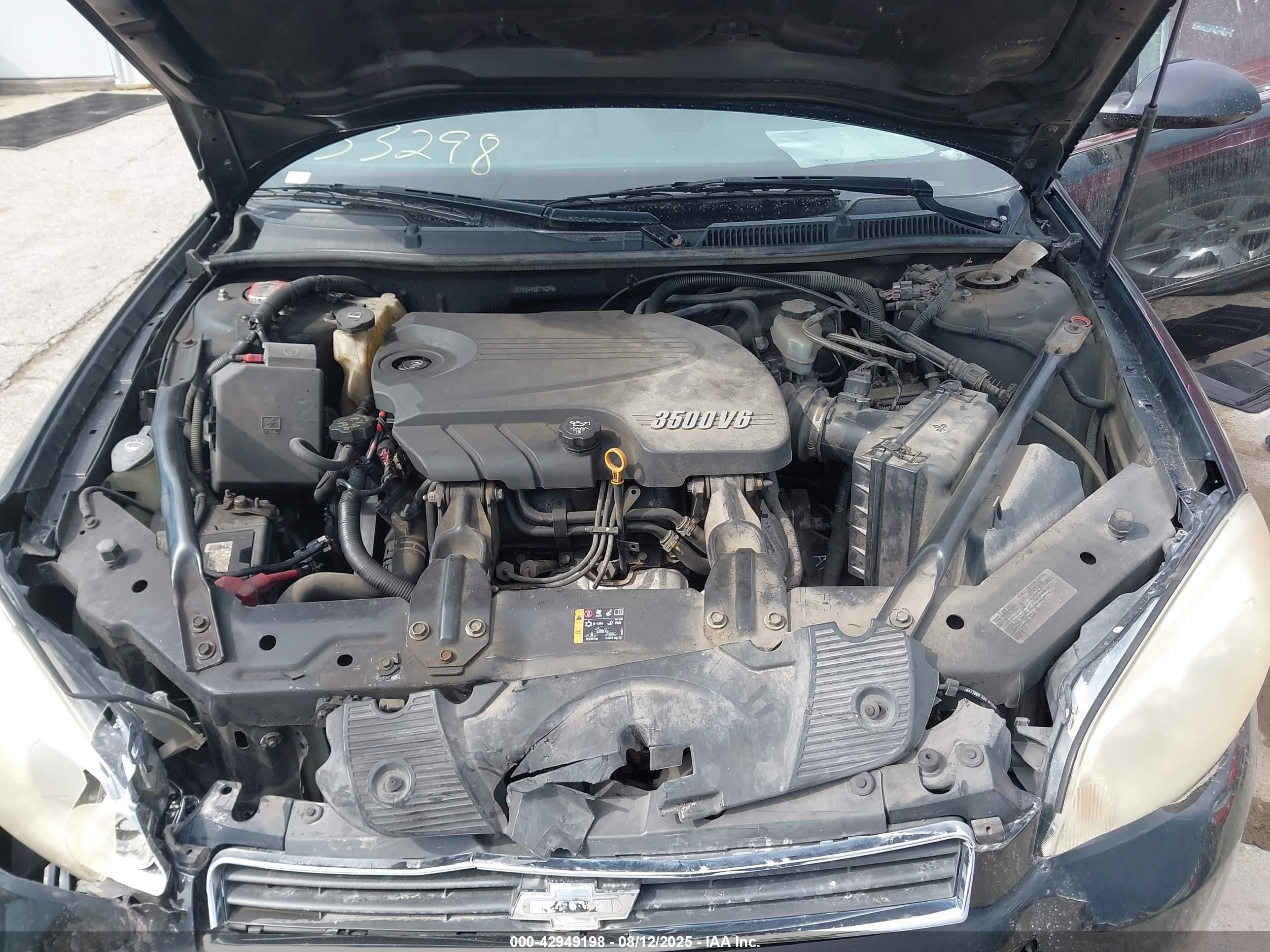 2011 Chevrolet Impala Ls Black vin: 2G1WA5EK3B1133298