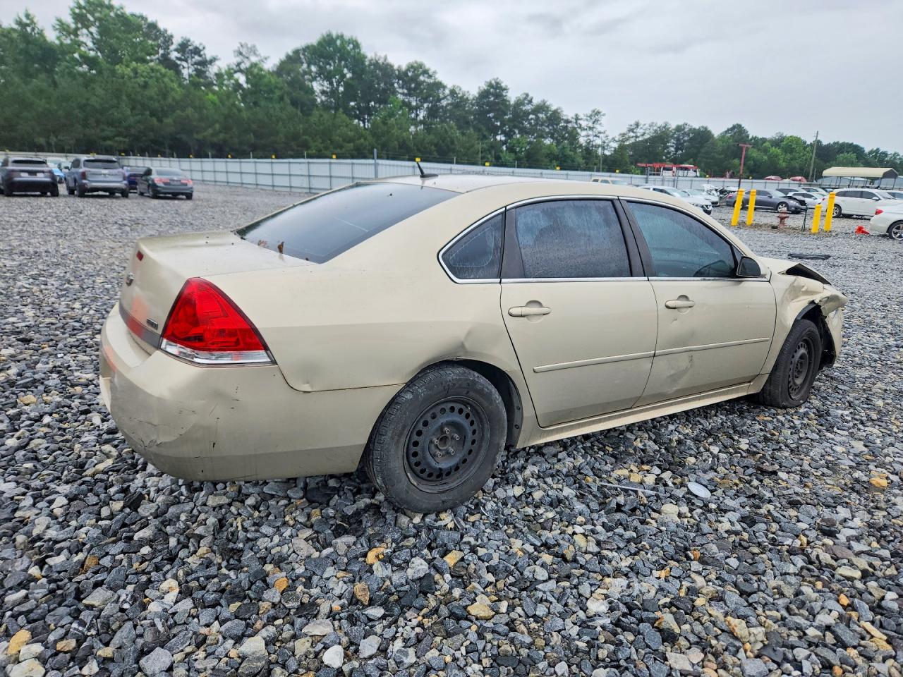2010 Chevrolet Impala Ls Beige vin: 2G1WA5EK4A1169905