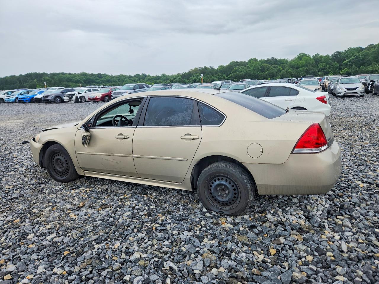 2010 Chevrolet Impala Ls Beige vin: 2G1WA5EK4A1169905