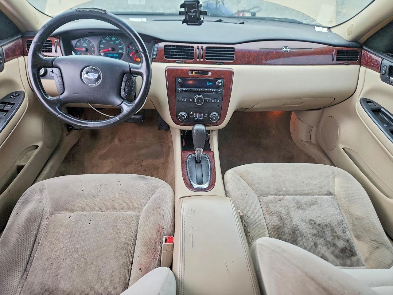 2010 Chevrolet Impala Ls Beige vin: 2G1WA5EK4A1169905