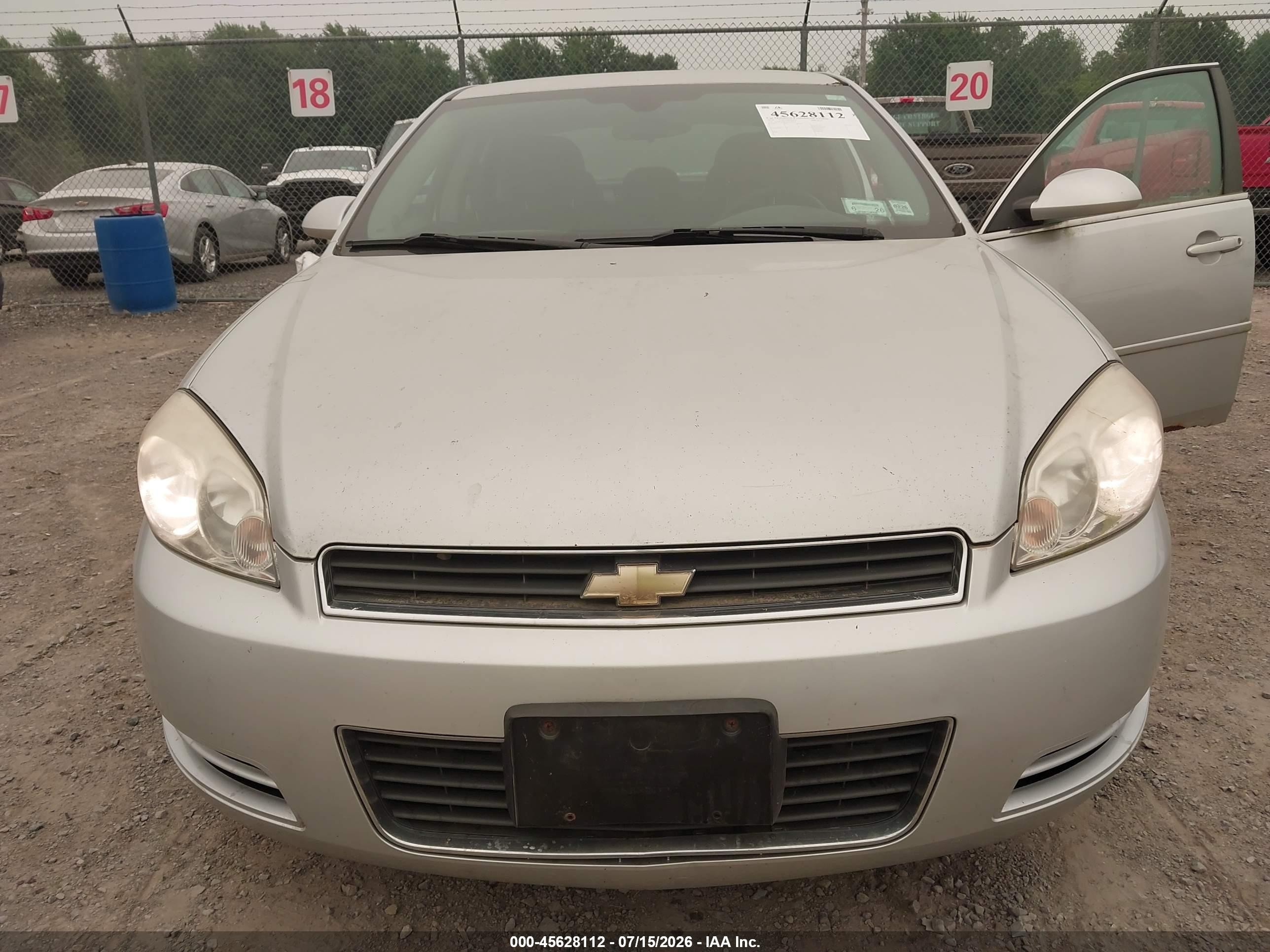 2010 Chevrolet Impala Ls Silver vin: 2G1WA5EK5A1144219