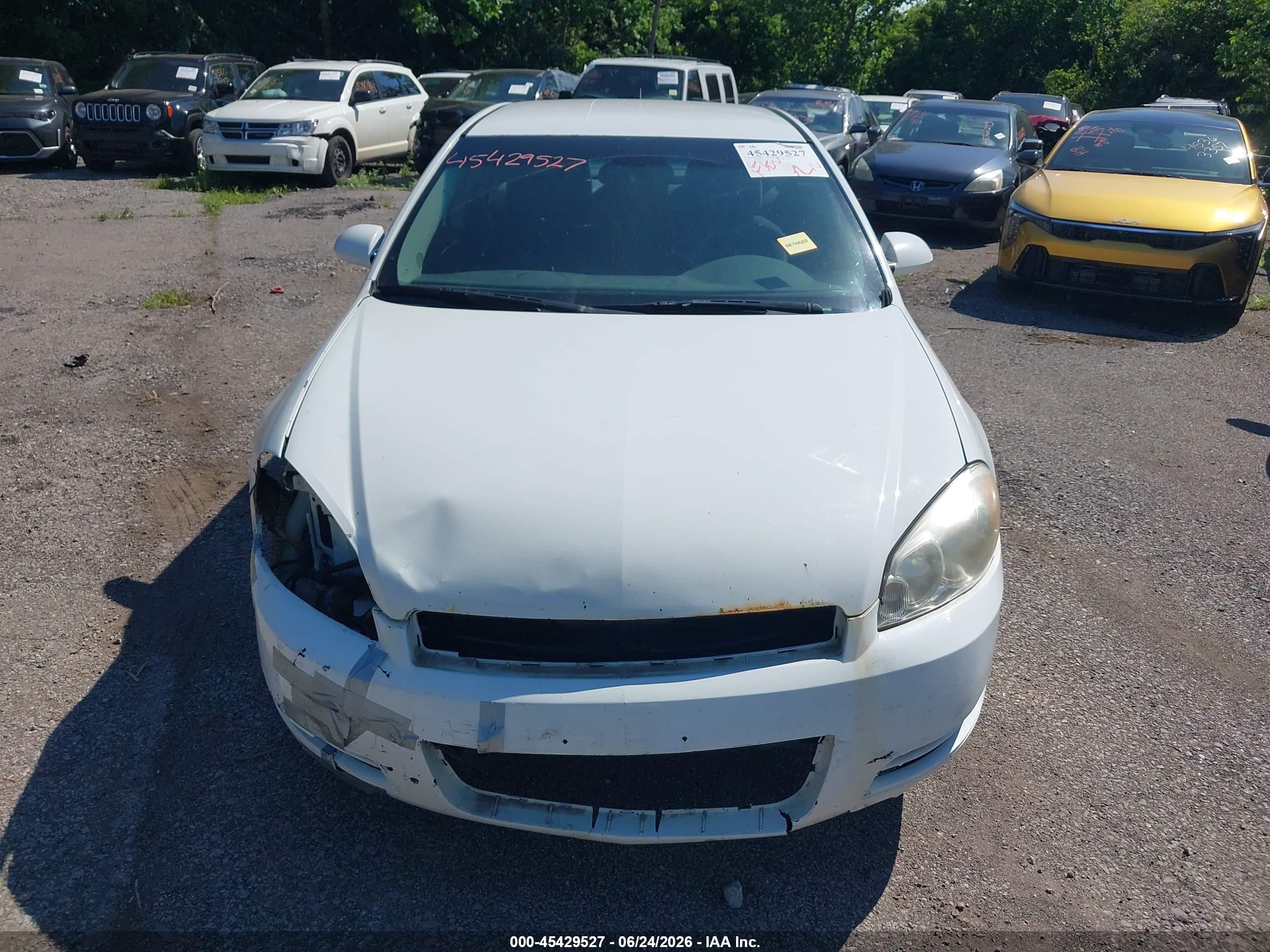 2011 Chevrolet Impala Ls White vin: 2G1WA5EK5B1206929