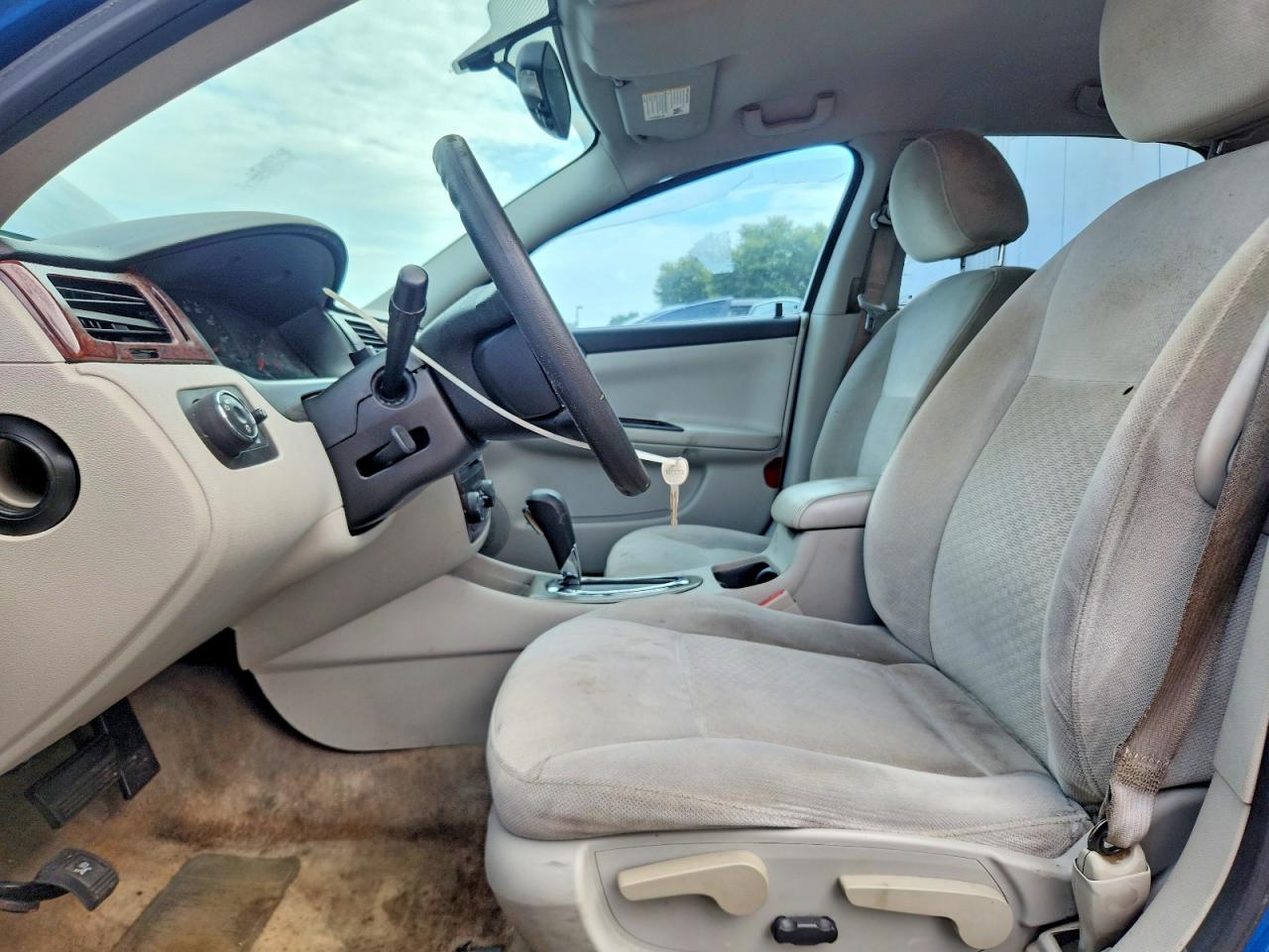 2010 Chevrolet Impala Ls Blue vin: 2G1WA5EK6A1113187