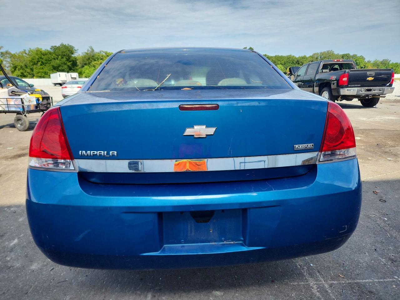 2010 Chevrolet Impala Ls Blue vin: 2G1WA5EK6A1113187