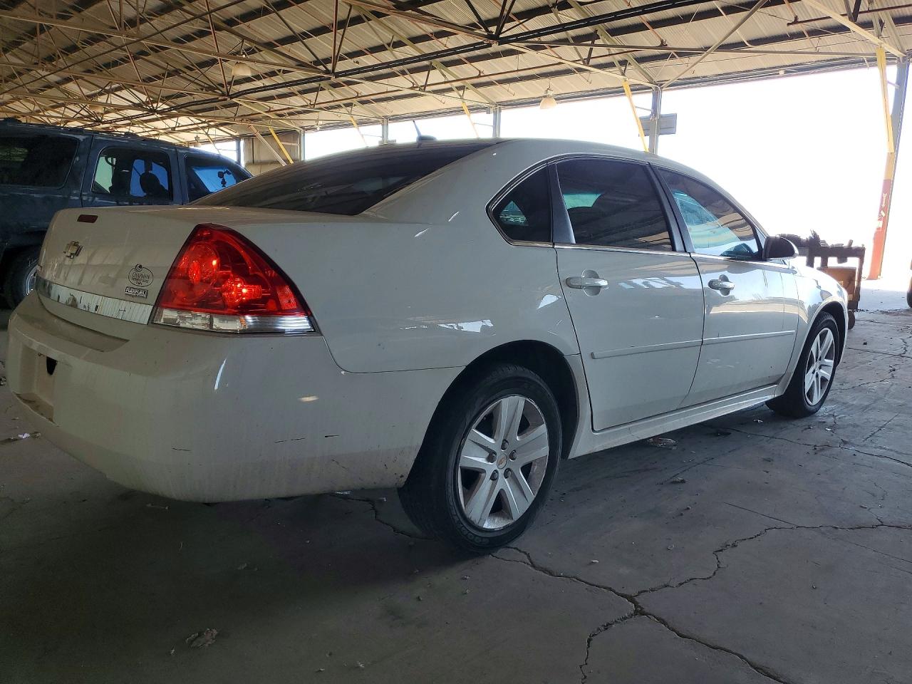 2011 Chevrolet Impala Ls White vin: 2G1WA5EK6B1258862