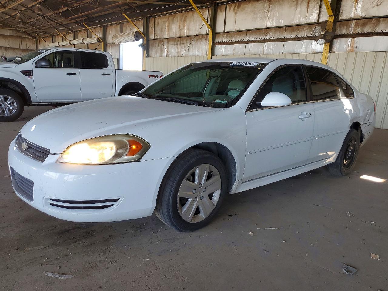 2011 Chevrolet Impala Ls White vin: 2G1WA5EK6B1258862