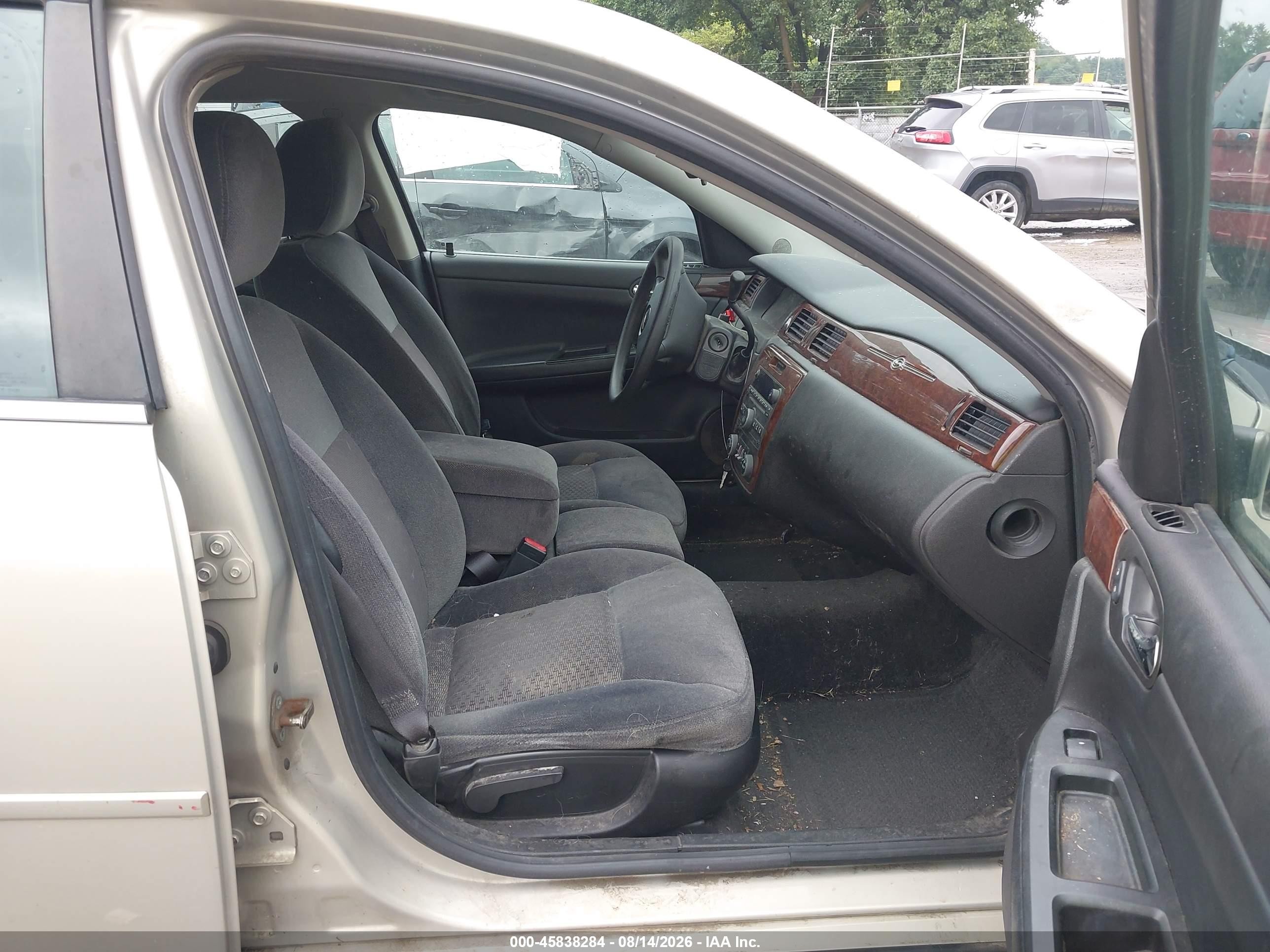 2010 Chevrolet Impala Ls Beige vin: 2G1WA5EK7A1202718