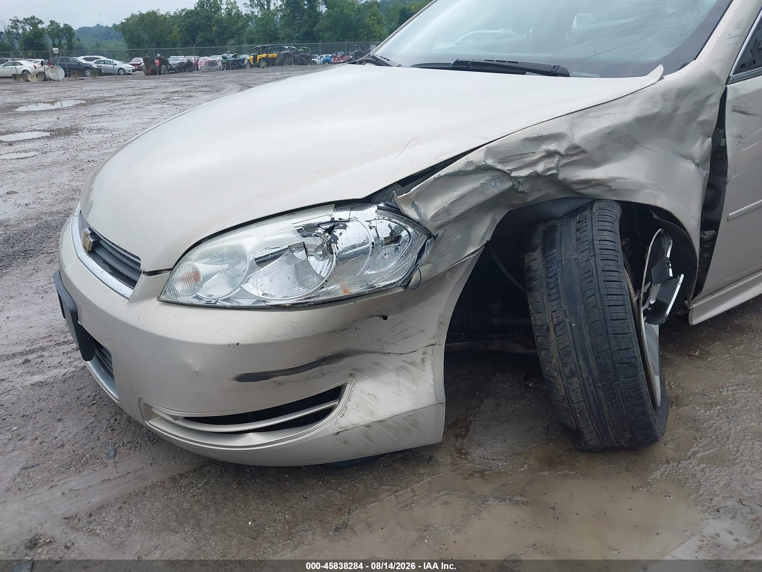 2010 Chevrolet Impala Ls Beige vin: 2G1WA5EK7A1202718