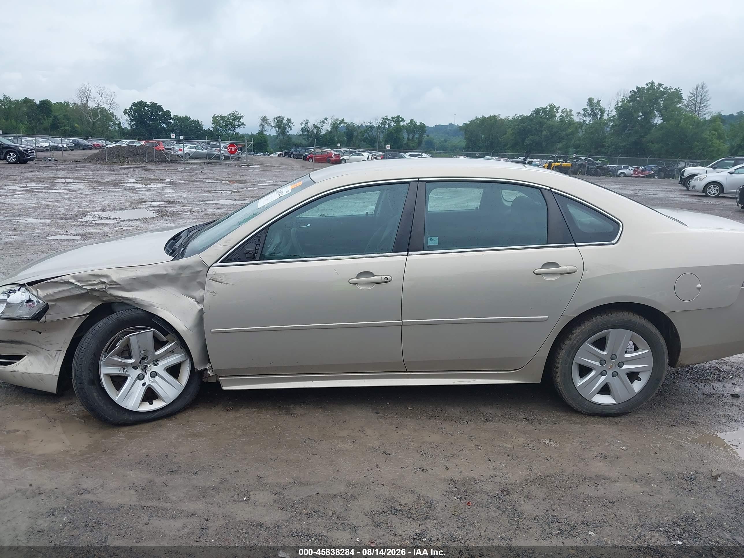 2010 Chevrolet Impala Ls Beige vin: 2G1WA5EK7A1202718