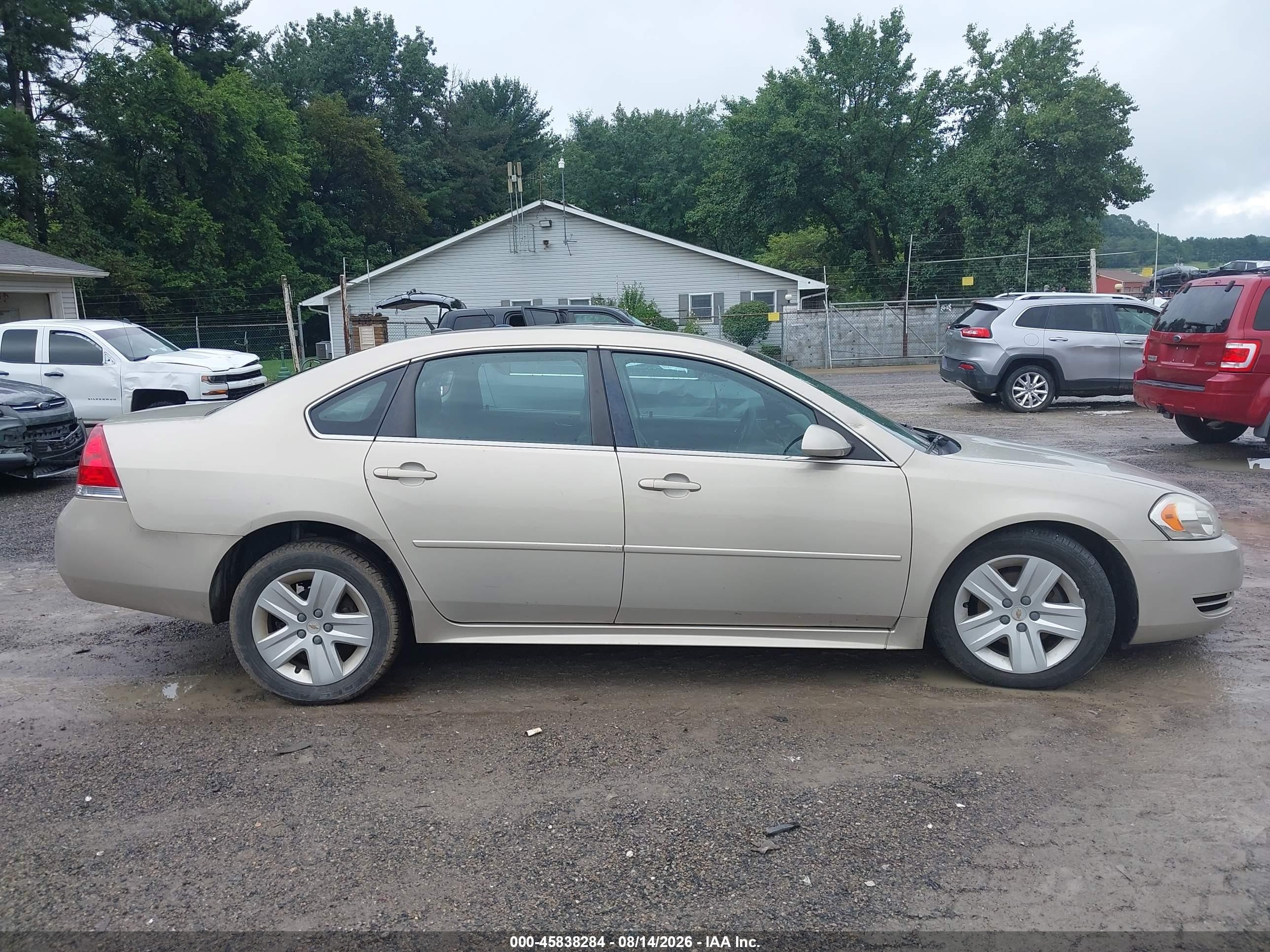 2010 Chevrolet Impala Ls Beige vin: 2G1WA5EK7A1202718