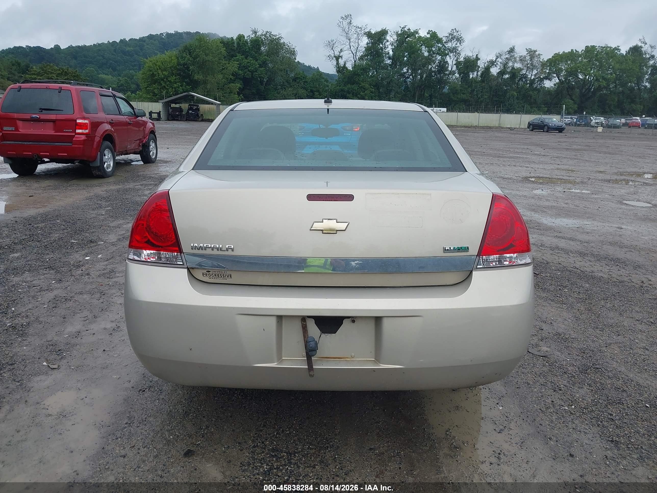 2010 Chevrolet Impala Ls Beige vin: 2G1WA5EK7A1202718