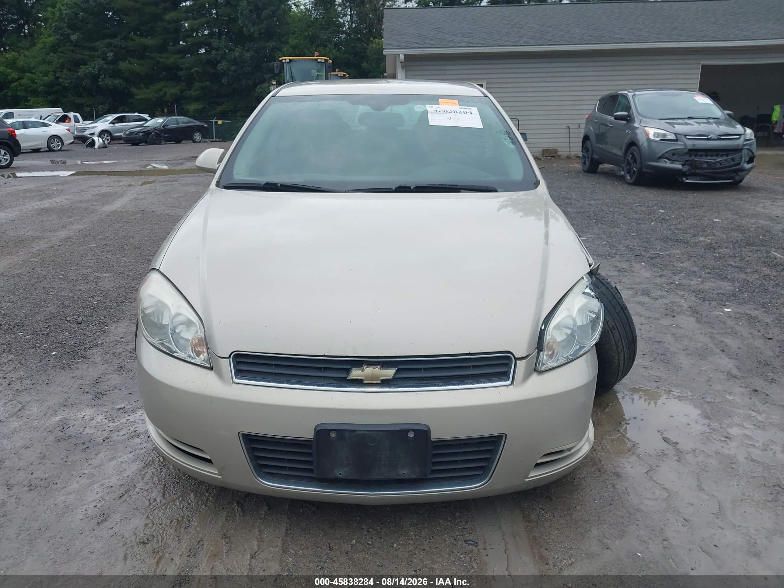 2010 Chevrolet Impala Ls Beige vin: 2G1WA5EK7A1202718
