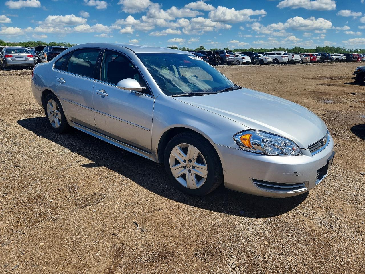 2010 Chevrolet Impala Ls Silver vin: 2G1WA5EK7A1251630