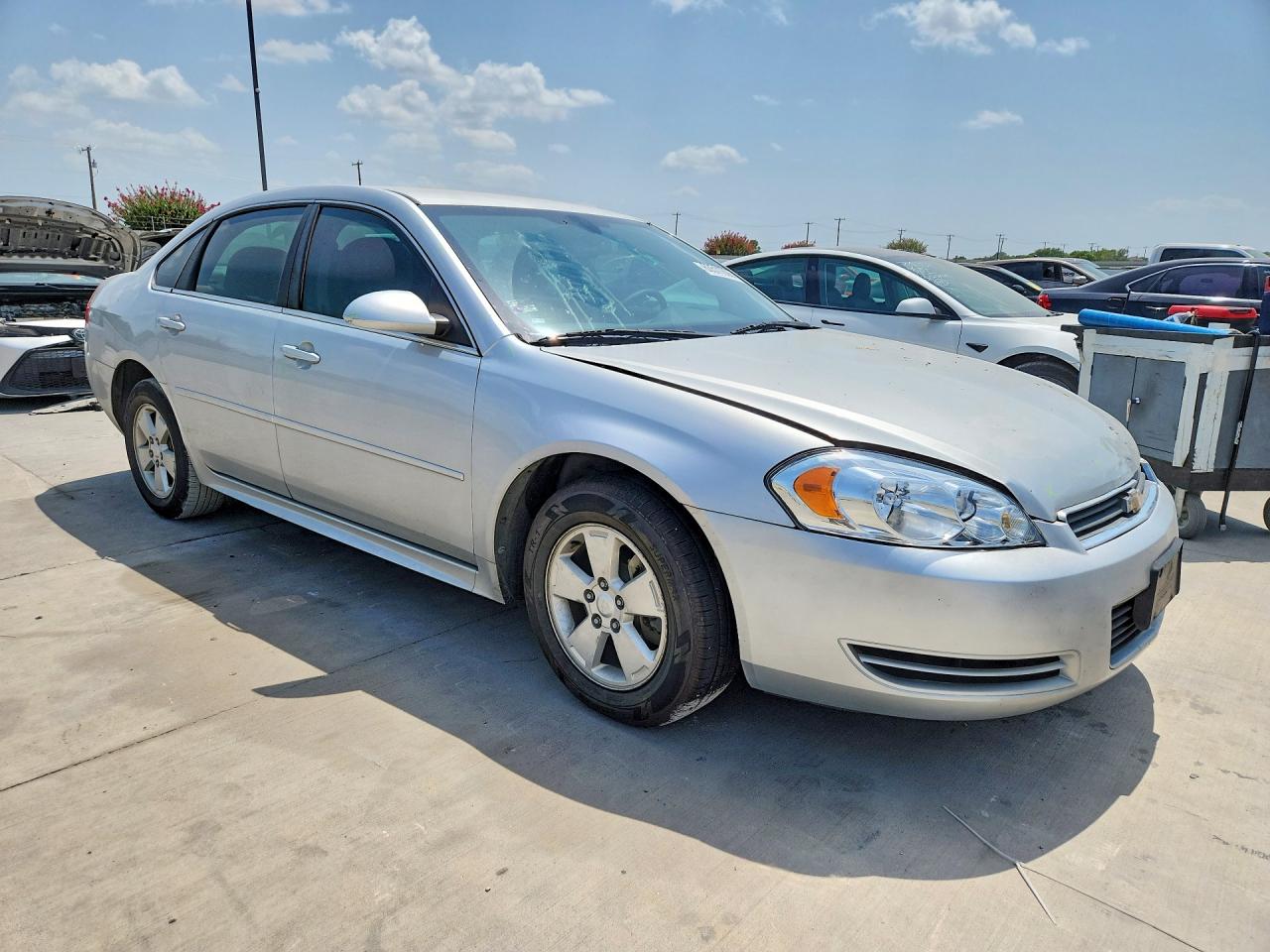 2011 Chevrolet Impala Ls Silver vin: 2G1WA5EK7B1128301