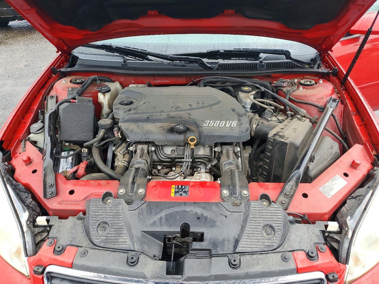 2011 Chevrolet Impala Ls Red vin: 2G1WA5EK7B1196646