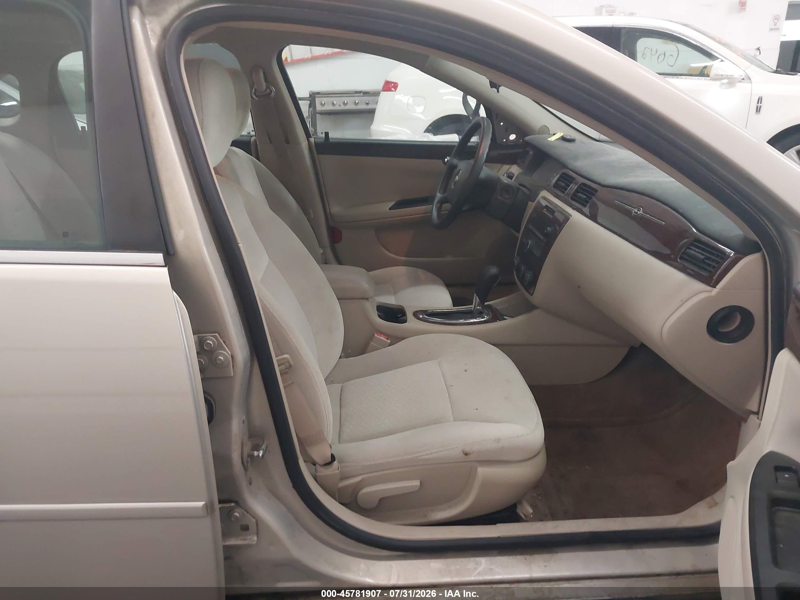 2011 Chevrolet Impala Ls Champagne vin: 2G1WA5EK7B1213283