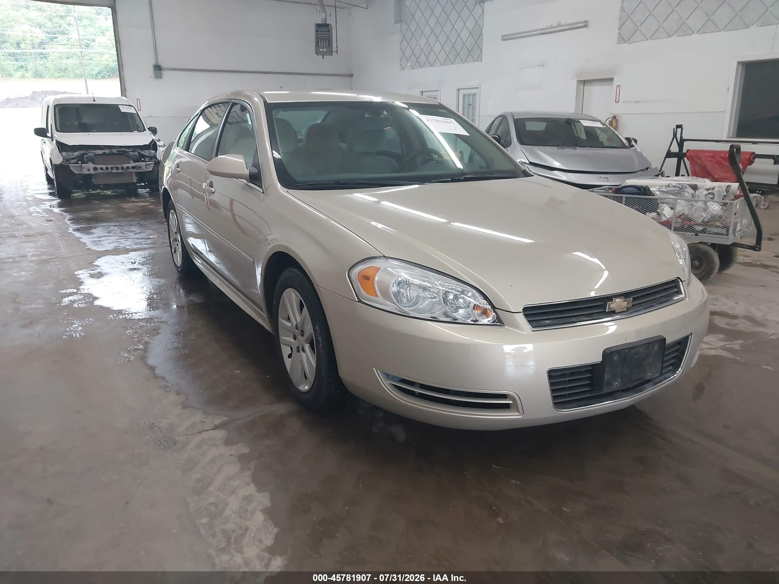 2011 Chevrolet Impala Ls Champagne vin: 2G1WA5EK7B1213283