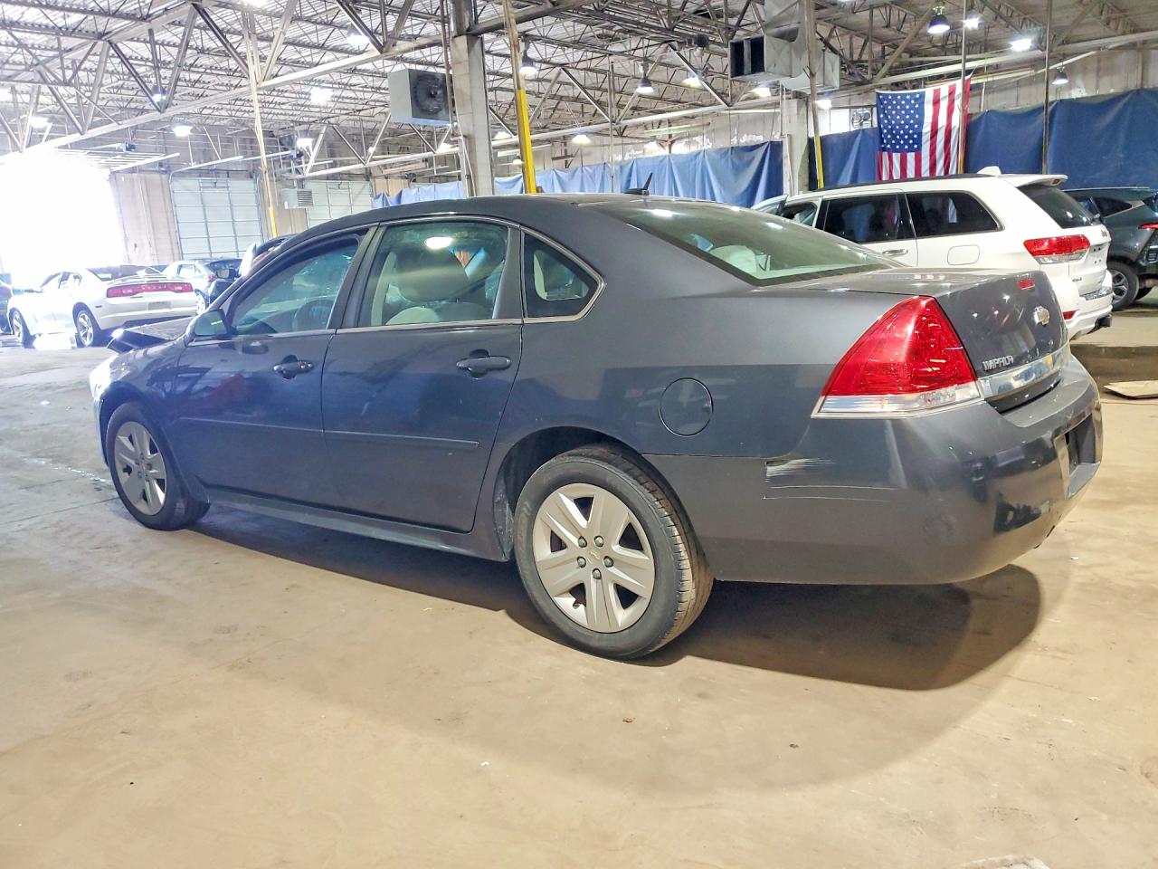 2011 Chevrolet Impala Ls Gray vin: 2G1WA5EK7B1235641