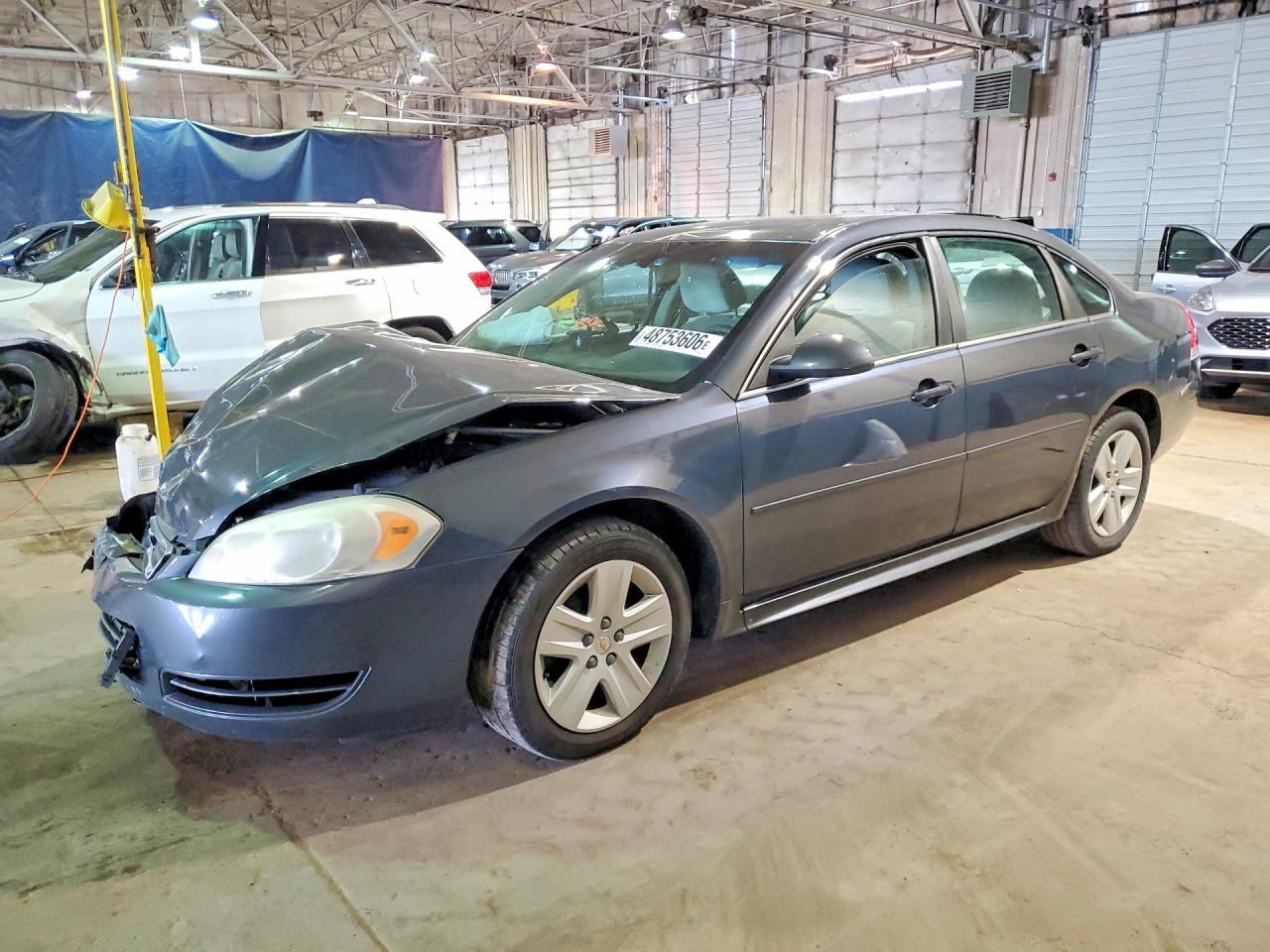 2011 Chevrolet Impala Ls Gray vin: 2G1WA5EK7B1235641