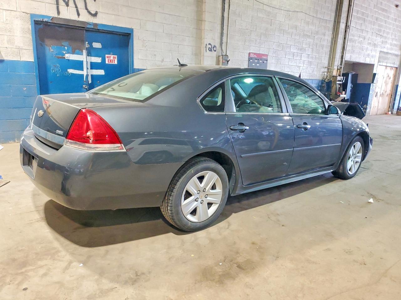 2011 Chevrolet Impala Ls Gray vin: 2G1WA5EK7B1235641