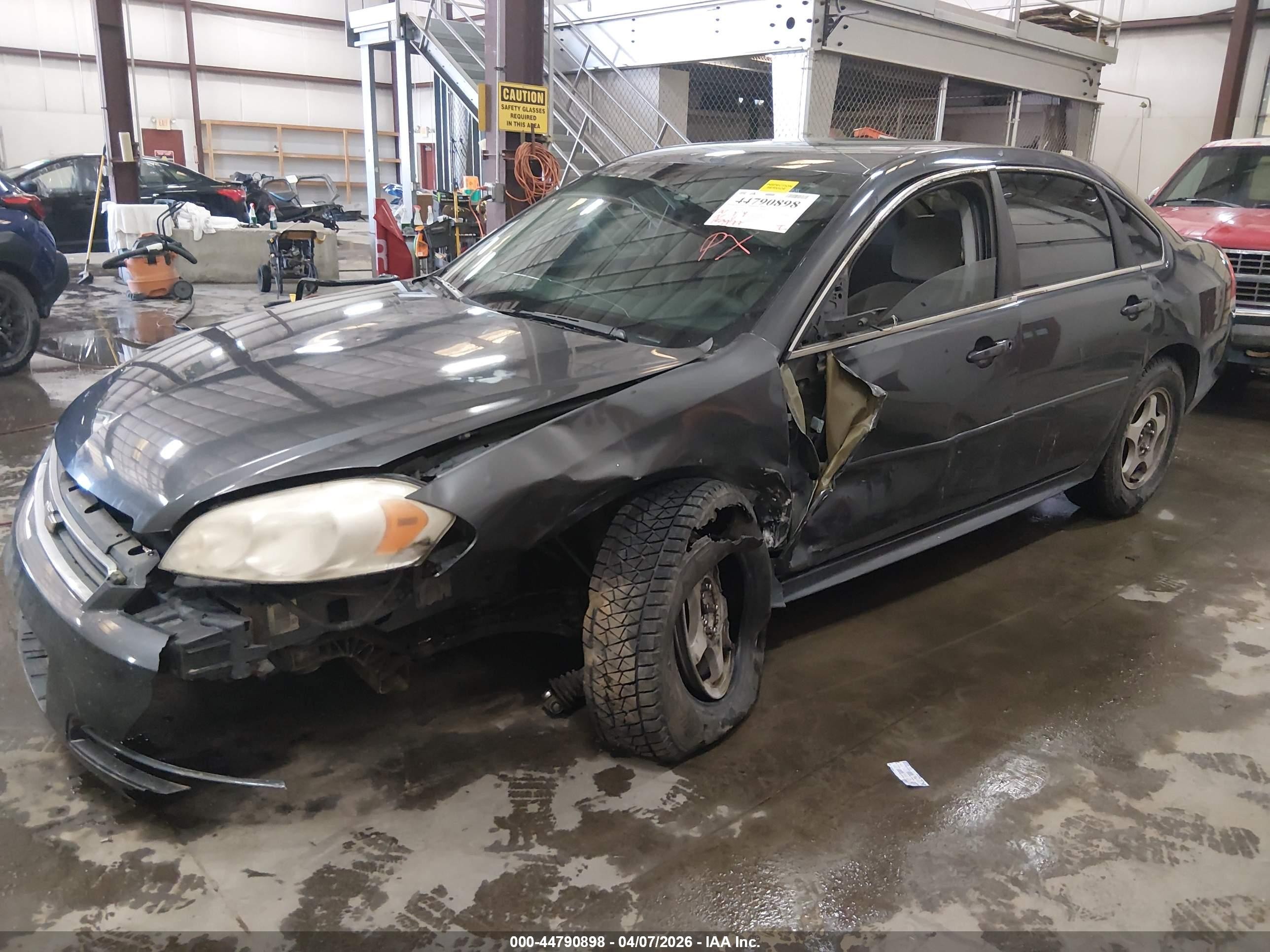 2010 Chevrolet Impala Ls Dark Blue vin: 2G1WA5EK8A1262099