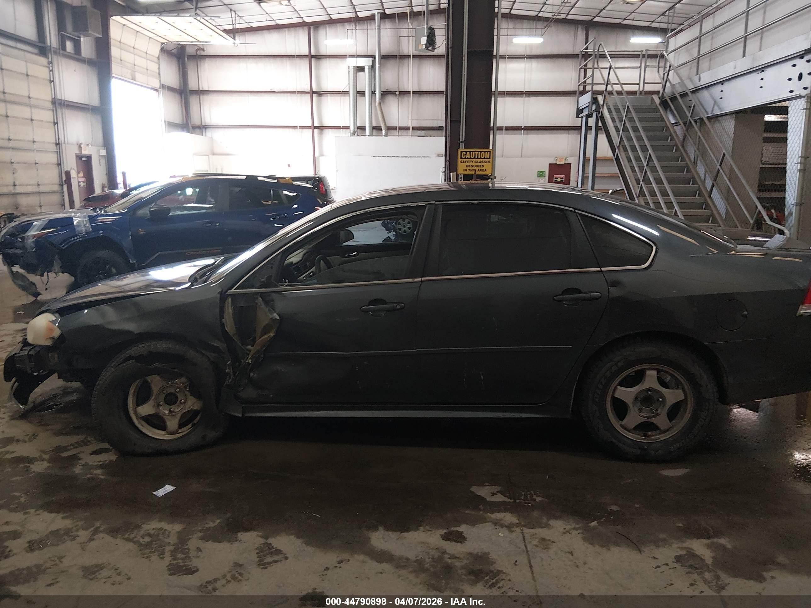 2010 Chevrolet Impala Ls Dark Blue vin: 2G1WA5EK8A1262099