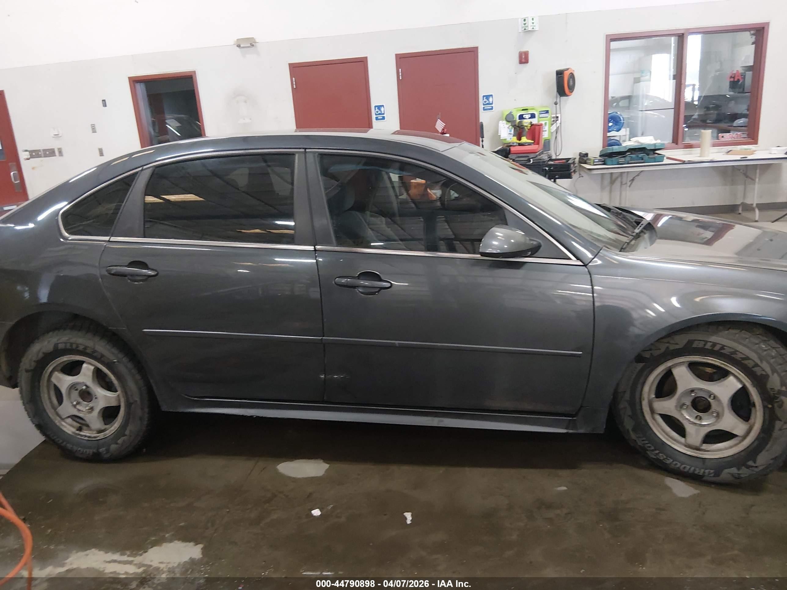 2010 Chevrolet Impala Ls Dark Blue vin: 2G1WA5EK8A1262099