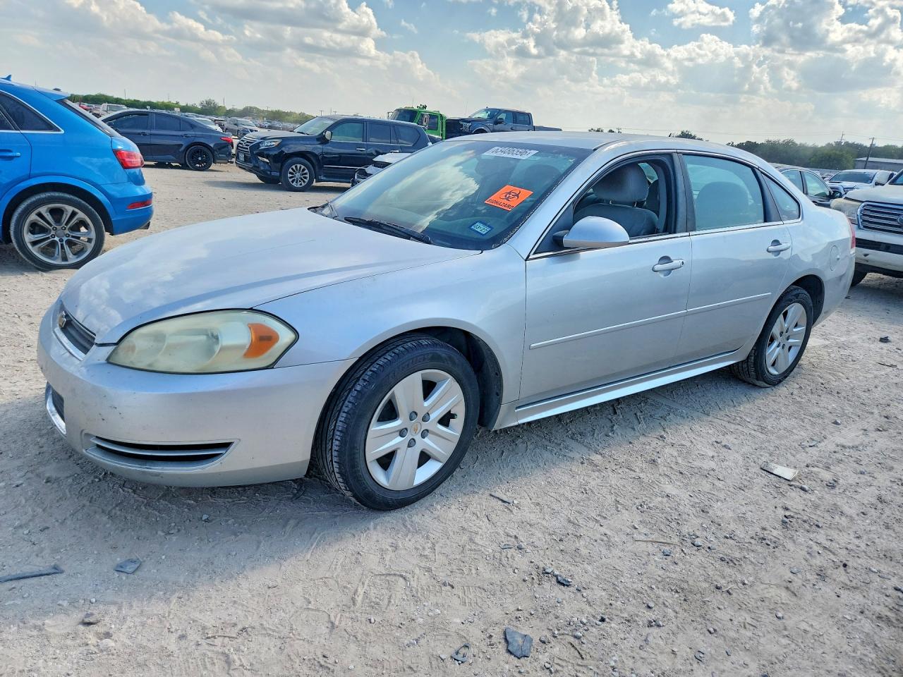 2011 Chevrolet Impala Ls Серебряный vin: 2G1WA5EK8B1140635