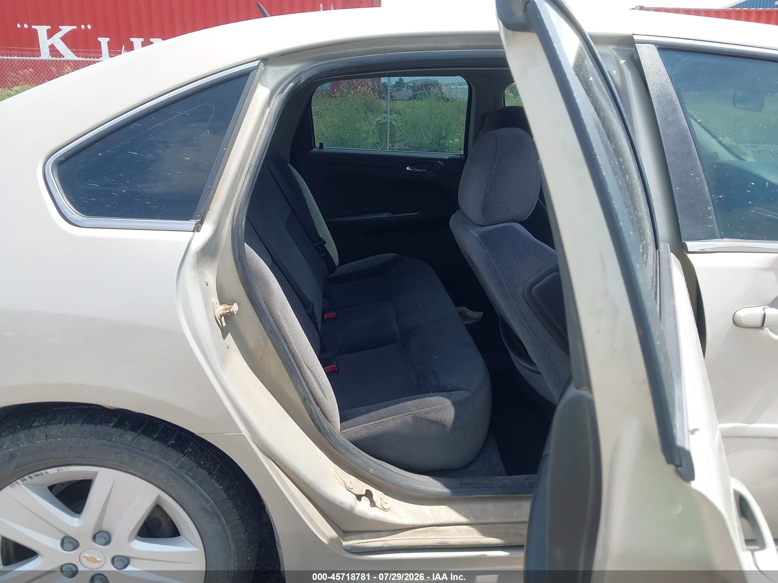 2010 Chevrolet Impala Ls Gold vin: 2G1WA5EK9A1199143