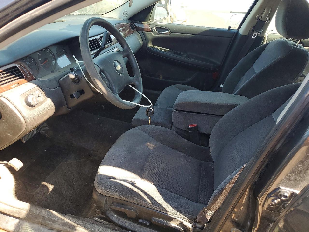 2010 Chevrolet Impala Ls Blue vin: 2G1WA5EK9A1201666