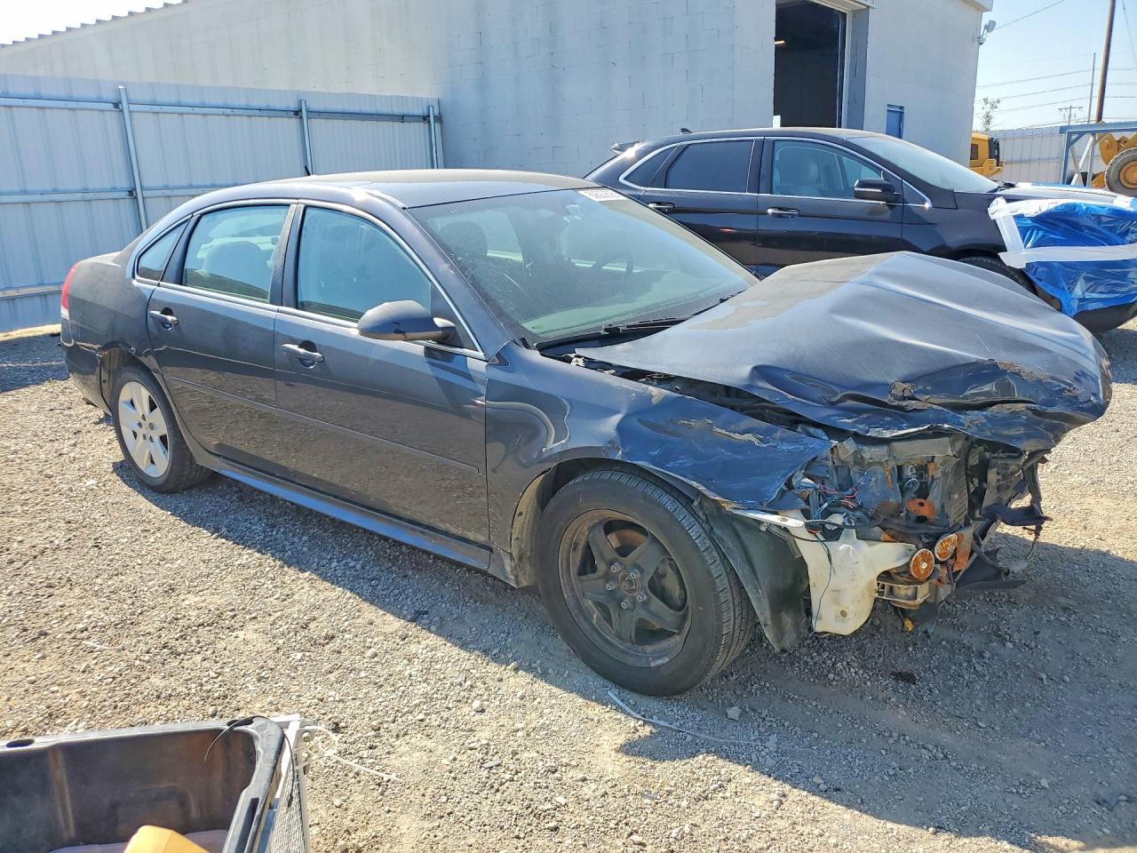2010 Chevrolet Impala Ls Blue vin: 2G1WA5EK9A1201666