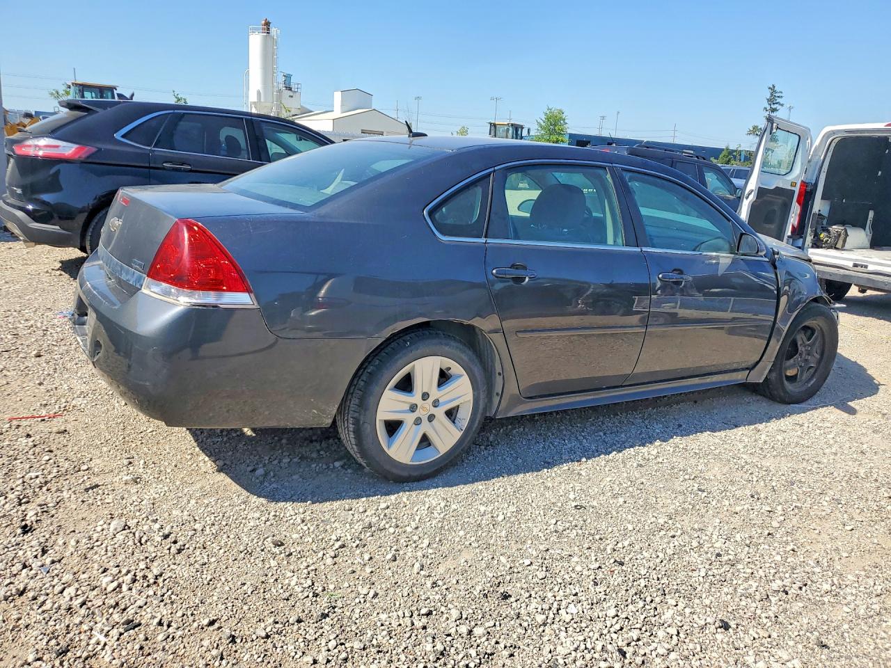 2010 Chevrolet Impala Ls Blue vin: 2G1WA5EK9A1201666
