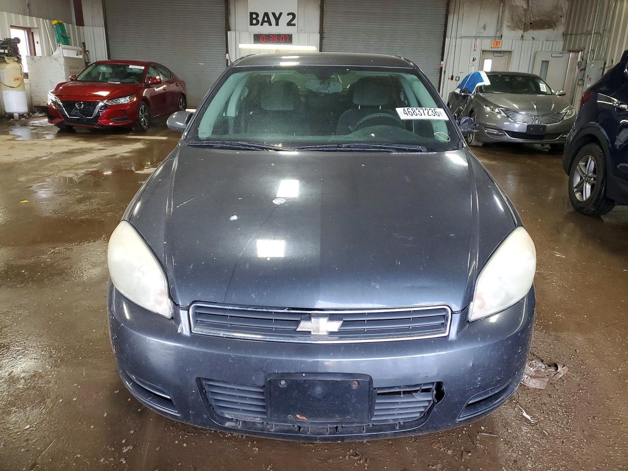 2011 Chevrolet Impala Ls Gray vin: 2G1WA5EK9B1136383