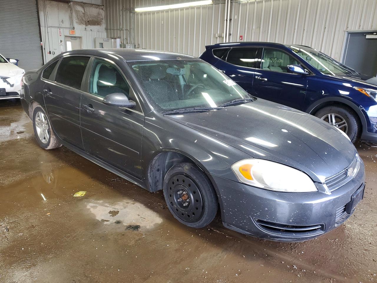 2011 Chevrolet Impala Ls Gray vin: 2G1WA5EK9B1136383