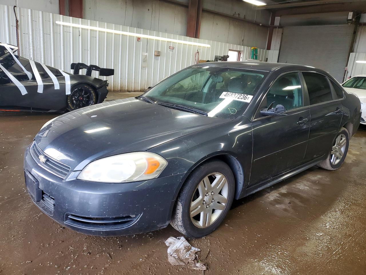 2011 Chevrolet Impala Ls Серый vin: 2G1WA5EK9B1136383