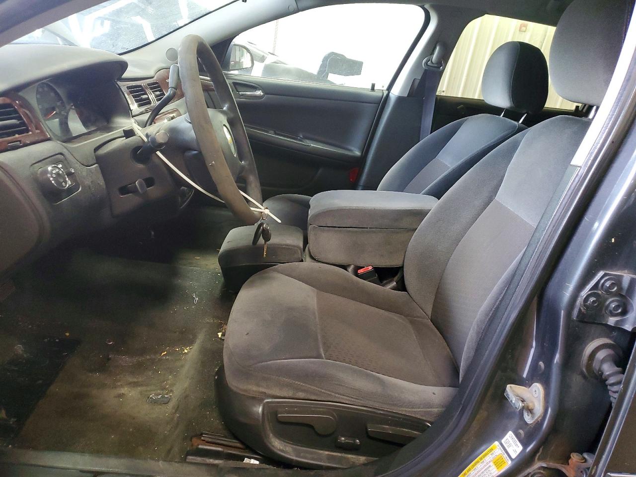 2011 Chevrolet Impala Ls Gray vin: 2G1WA5EK9B1136383